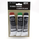 Crème de camouflage Opex, lot de trois tubes de teintes complémentaires