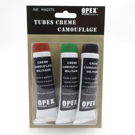 Crème de camouflage OPEX 3 tubes