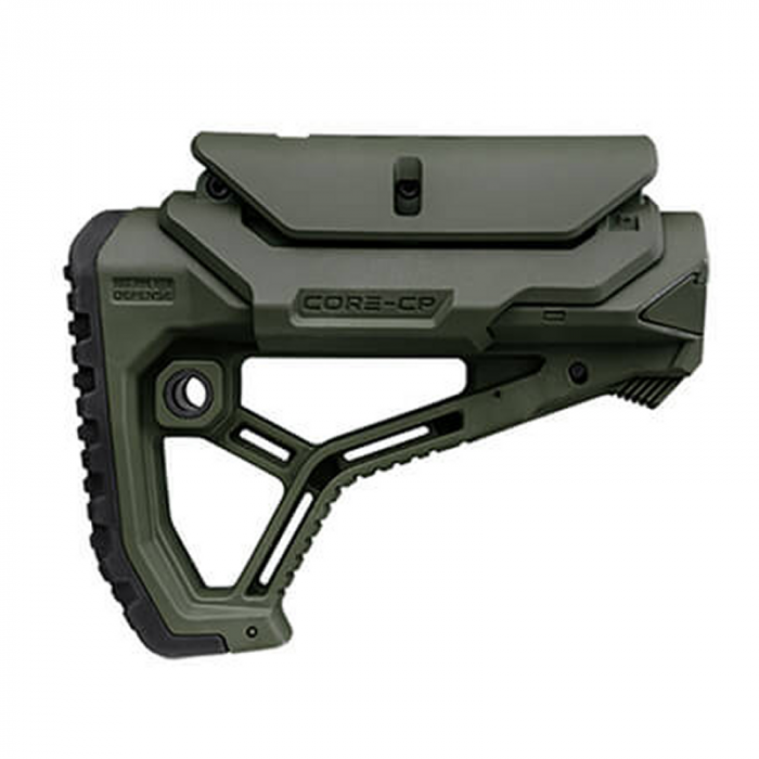 Crosse FAB Defense GL-CORE CP à appui-joue pour tubes Mil-Spec et commerciaux (AR15/M4)