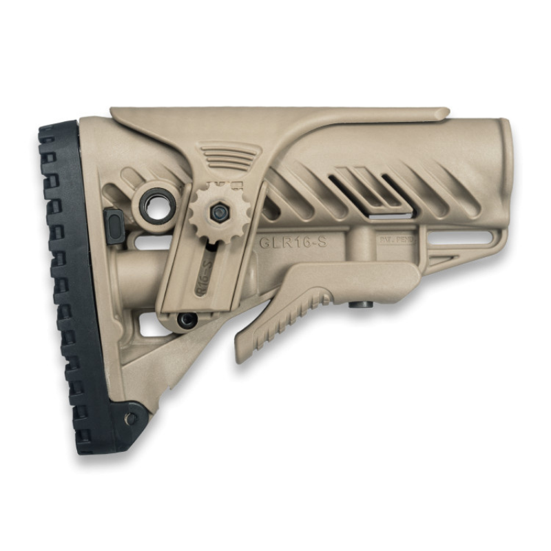 Crosse FAB Defense GLR-16 CP pour AR15 / M4 / HK416 avec appui joue