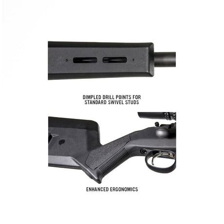 Crosse Magpul Hunter 700L pour Remington 700 Long Action en polymère et aluminium