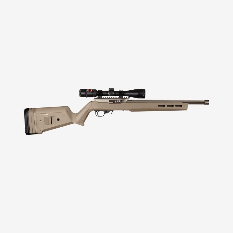 Crosse Magpul Hunter X-22 pour Ruger 10/22 en polymère renforcé et aluminium anodisé