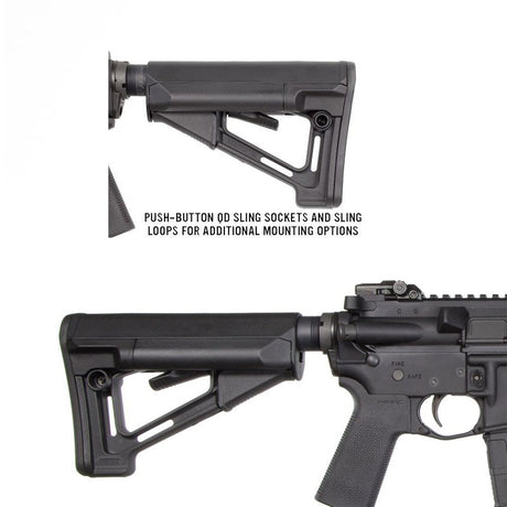 Crosse Magpul STR Carbine réglable AR15 et M4 deux tubes de rangement étanches