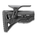Crosse à absorption de recul FAB Defense GL-SHOCK CP avec appui-joue et rails Picatinny pour AR15/M4