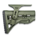 Crosse à absorption de recul FAB Defense GL-SHOCK CP avec appui-joue et rails Picatinny pour AR15/M4
