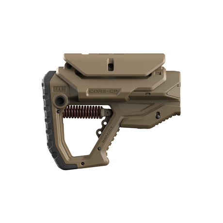Crosse à absorption de recul réglable FAB Defense GL-CORE IMPACT CP avec appui-joue pour AR15/M4