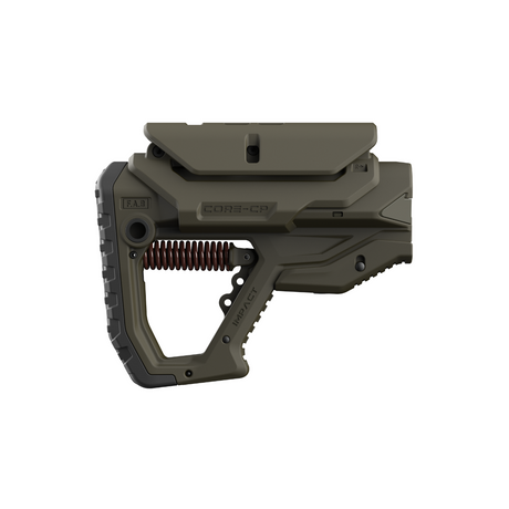 Crosse à absorption de recul réglable FAB Defense GL-CORE IMPACT CP avec appui-joue pour AR15/M4