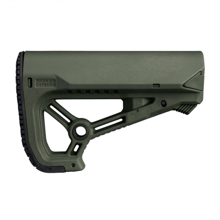 Crosse compacte CQB FAB Defense GL-CORE S en polymère renforcé pour tubes Mil-Spec et commerciaux