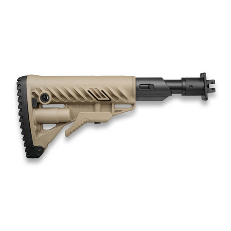Crosse pliante amortissante FAB Defense M4-VEPR SB à adaptateur métal pour VEPR 12 et 7.62