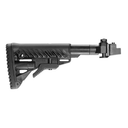 Crosse pliante et rétractable FAB Defense M4-AK P de type M4 à articulation polymère pour AKM-47