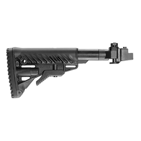 Crosse pliante et rétractable FAB Defense M4-AK P de type M4 à articulation polymère pour AKM-47