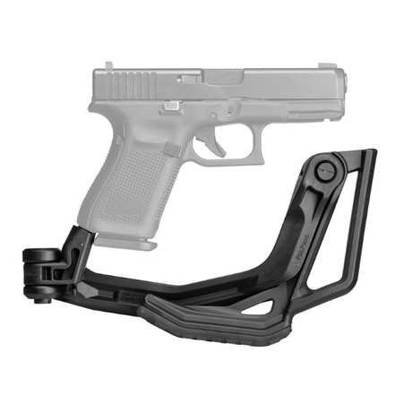 Crosse pliante innovante pour pistolets Glock FAB Defense Cobra