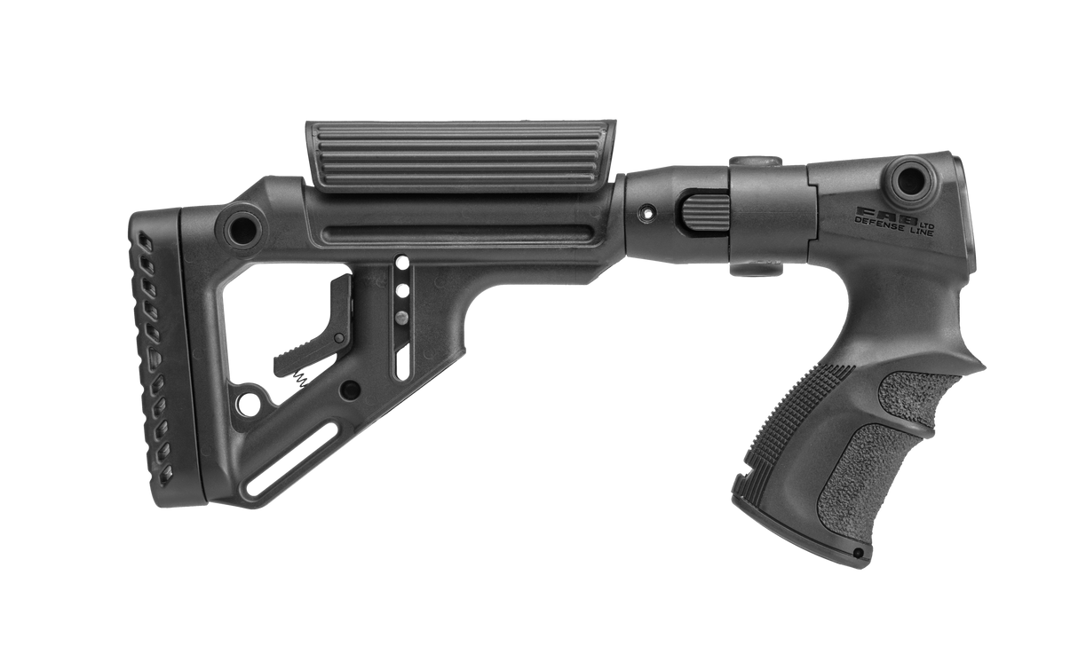 Crosse-poignée pliante FAB Defense UAS 870 avec appui-joue intégré pour Remington 870 (calibre 12)