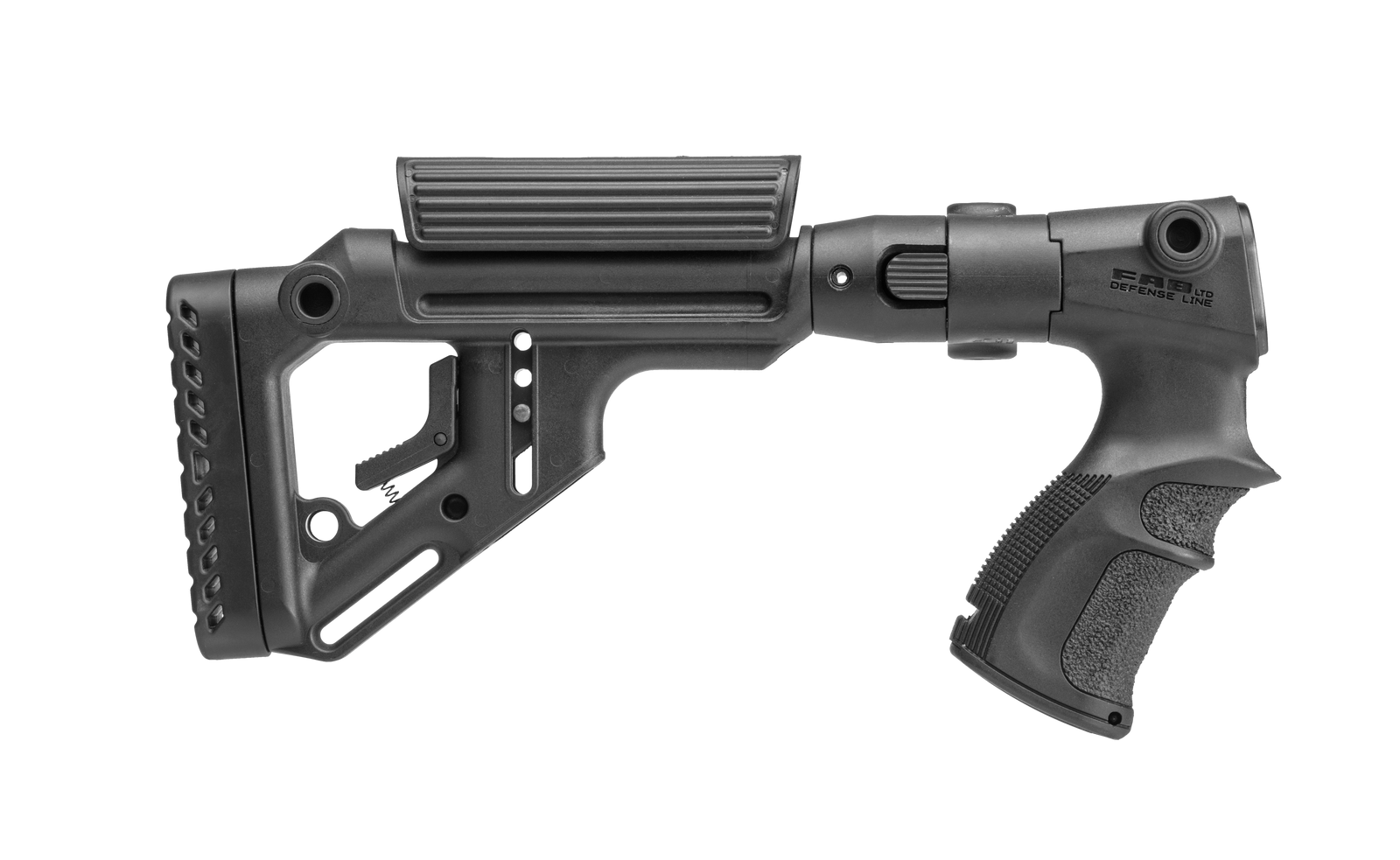 Crosse-poignée pliante FAB Defense UAS 870 avec appui-joue intégré pour Remington 870 (calibre 12)