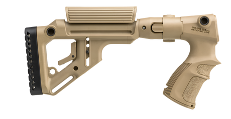 Crosse-poignée pliante FAB Defense UAS 870 avec appui-joue intégré pour Remington 870 (calibre 12)