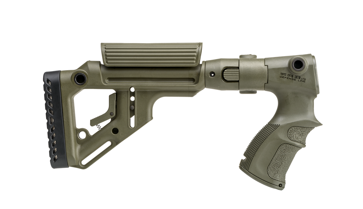 Crosse-poignée pliante FAB Defense UAS 870 avec appui-joue intégré pour Remington 870 (calibre 12)