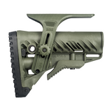 Crosse rétractable FAB Defense GLR-16 CP avec appui-joue réglable pour AR15/M4/HK416