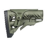Crosse rétractable FAB Defense GLR-16 CP avec appui-joue réglable pour AR15/M4/HK416