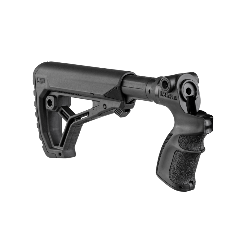 Crosse rétractable et poignée pistolet FAB Defense AGM 500 FK pour Mossberg 500/590 et Maverick 88 (calibre 12)
