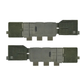 Cummerbund Agilite Modular Elastic 6 alvéoles et 2 colonnes MOLLE, 3 fermetures