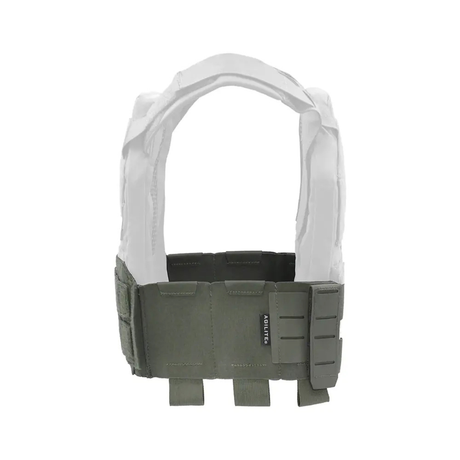 Cummerbund Agilite Modular Elastic 6 alvéoles et 2 colonnes MOLLE, 3 fermetures