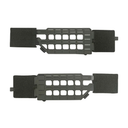 Cummerbund Agilite Warfighter semi-rigide en composite CURV 3 rangées MOLLE, 3 tailles