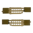 Cummerbund Agilite Warfighter semi-rigide en composite CURV 3 rangées MOLLE, 3 tailles