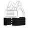 Cummerbund modulaire Pentagon Combat en Cordura 500D pour plaques latérales 15 x 15 cm