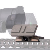 Montage déporté Reptilia Dot Mount réversible pour Aimpoint ACRO et Steiner MPS sur Picatinny