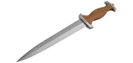 Dague Boker Swiss Dagger acier C75 lame 219 mm lame spear point fil lisse