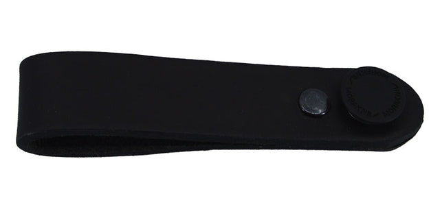 Dangler Morakniv cuir tanné végétal 100 x 20 mm avec bouton pression pour étui de couteau