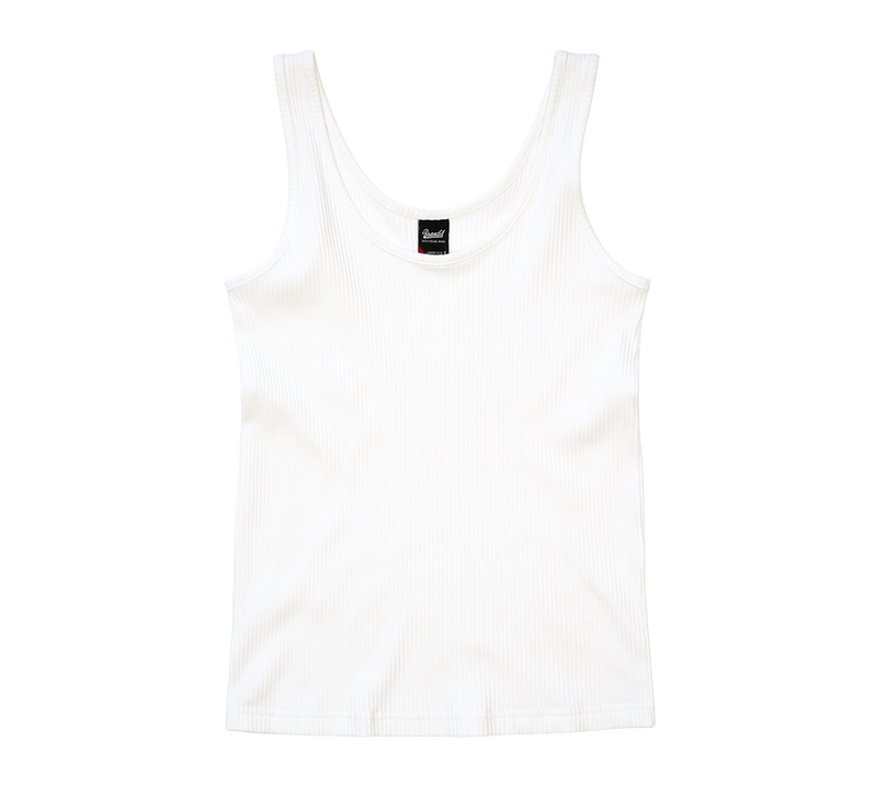 Débardeur Brandit Mya coupe femme en maille côtelée longueur standard décolleté dégagé