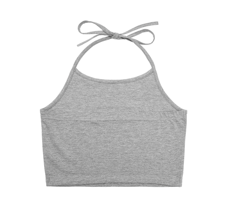 Débardeur Brandit coupe femme en jersey simple bretelles à nouer et dos élastiqué