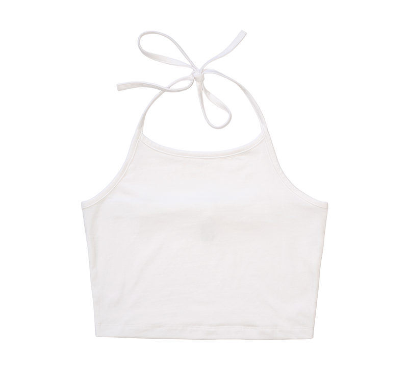 Débardeur Brandit coupe femme en jersey simple bretelles à nouer et dos élastiqué
