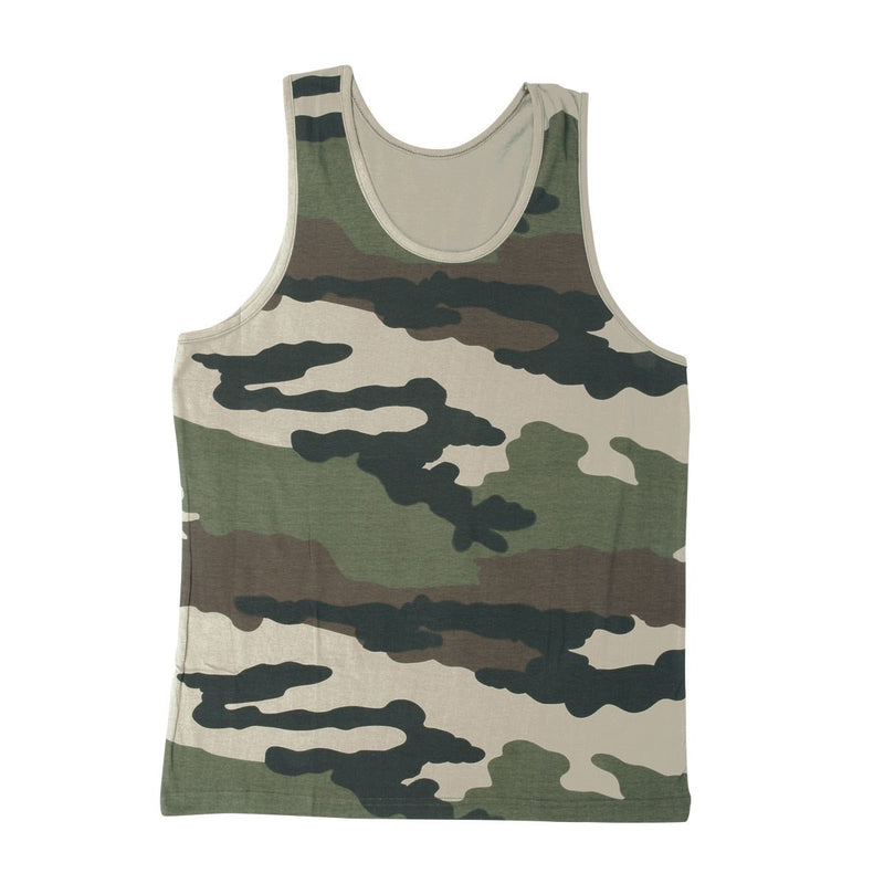 Débardeur militaire OPEX jersey 100 % coton peigné 180 g/m2 tenue au lavage