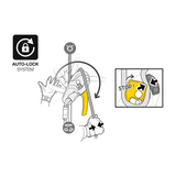 Descendeur autofreinant Petzl RIG pour cordes de 9,5 à 11,5 mm, EN 12841 type C
