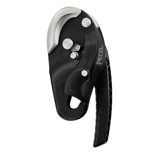 Descendeur autofreinant Petzl RIG pour cordes de 9,5 à 11,5 mm, EN 12841 type C