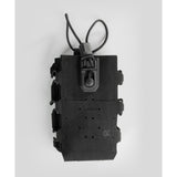 Double porte-chargeur 5.56 superposé GK Dutycall polyamide 500D découpe laser MOLLE