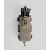 Double porte-chargeur 9 mm GK Dutycall superposé sur platine MOLLE