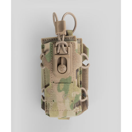 Double porte-chargeur 9 mm GK Dutycall superposé sur platine MOLLE