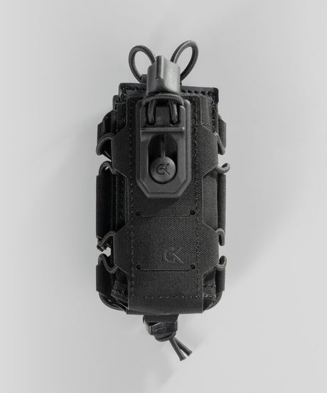 Double porte-chargeur 9 mm GK Dutycall superposé sur platine MOLLE