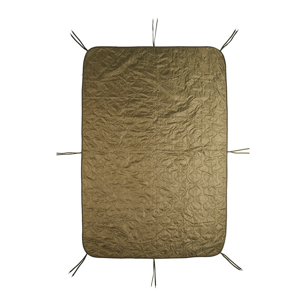 Doublure de poncho Ares molletonnée en nylon ripstop 145 x 220 cm avec housse de compression