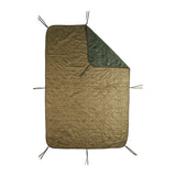 Doublure de poncho Ares molletonnée en nylon ripstop 145 x 220 cm avec housse de compression