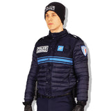 Doudoune légère Police Municipale GK Professional nylon bi-matière 4 poches bord côte