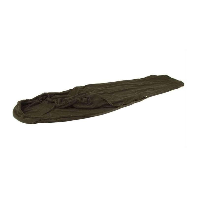 Drap sac de couchage POLAIRE Mil - Tec - Vert - Welkit.com