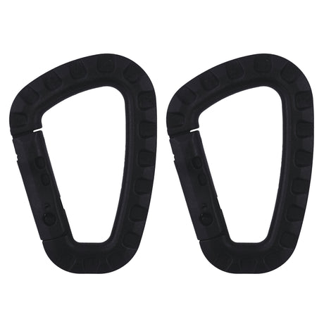 Duo de mousquetons OPEX en polymère 85 x 56 mm pour accrochage de matériel