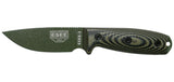 Couteau à lame fixe ESEE ESEE-3 E3POD acier Carbone lame 88 mm lame drop point