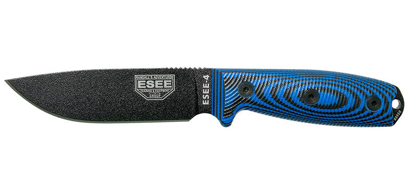 Couteau à lame fixe ESEE ESEE-4 - 116 mm acier Carbone lame 116 mm