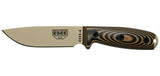 Couteau à lame fixe ESEE ESEE-4 E4PDT acier Carbone lame 116 mm lame drop point