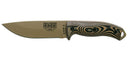 Couteau à lame fixe ESEE ESEE-5 5PDE005 acier Carbone lame 132 mm